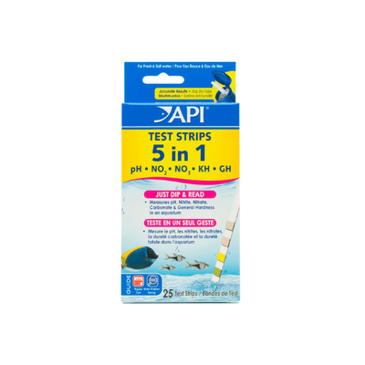 API Test Strips - 5 in 1 (25 tests) ^33G