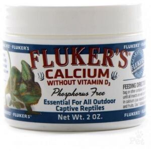 Flukers Calcium without vit D3 115g