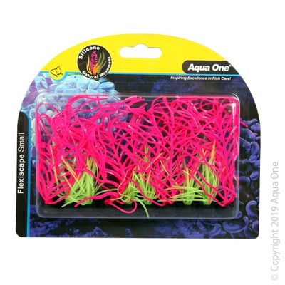 Aqua One Flexiscape (S) Hornwort Pink Green 12cm