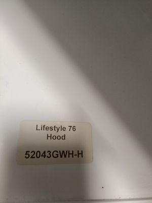 Lifestyle 76 lid no light Gloss White