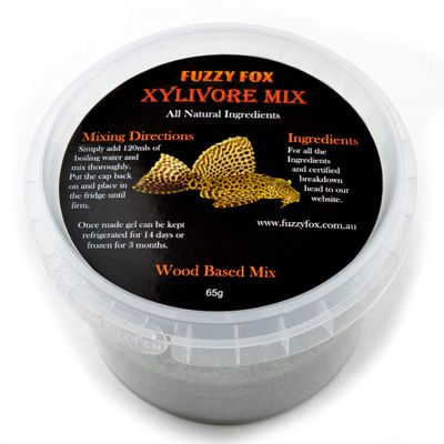 Fuzzy Fox Fish Xylivore Mix 65g