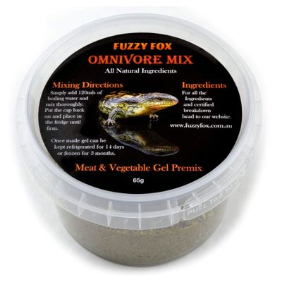 Fuzzy Fox Omnivore Gel Pre-mix 65g