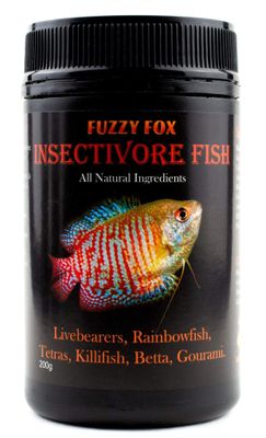 Fuzzy Fox Fish Insectivore Mix 200g