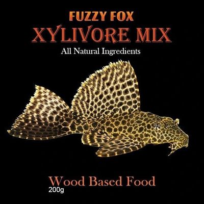 Fuzzy Fox Fish Xylivore Mix 200g