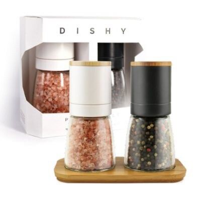 Dishy Futago Salt &amp; Pepper Mill Set
