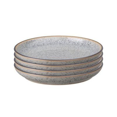 Denby Grey Medium Plate Set