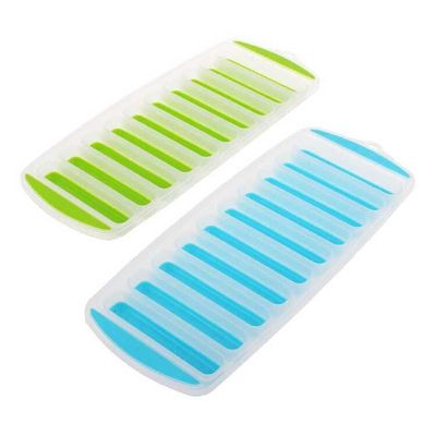 Appetito Ice Stick Tray Set - Blue/Lime