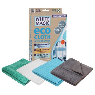 White Magic Eco Cloth - Value Multi Pack