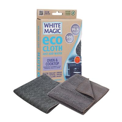 White Magic Eco Cloth - Oven &amp; Cooktop