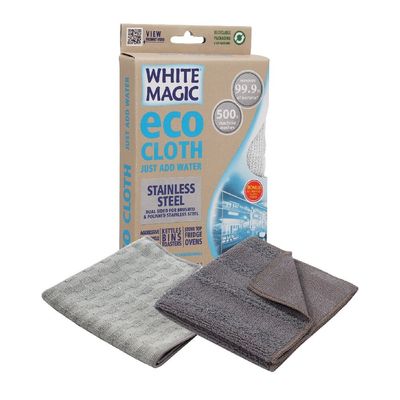 White Magic Eco Cloth - Stainless Steel