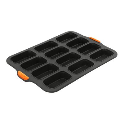 Bakemaster Silicone 12 Cup Mini Loaf Pans