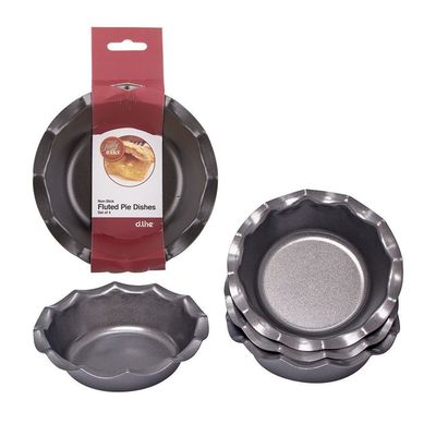 Daily Bake Non-Stick Fluted Mini Pie Dishes