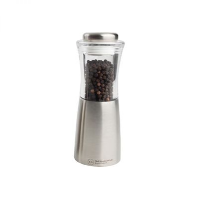 T &amp; G Apollo Stainless Steel &amp; Acrylic Pepper Mill