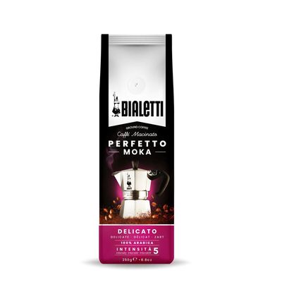 Bialetti Perfetto Moka Delicato Coffee - 250g