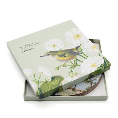 100% NZ Birds &amp; Botanicals of NZ Placemat Box