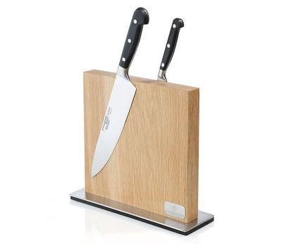 Zassenhaus Magnetic Knife Block - Oak