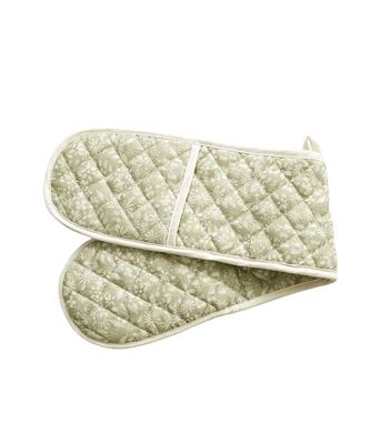 MM Linen Lill Sage Double Oven Glove