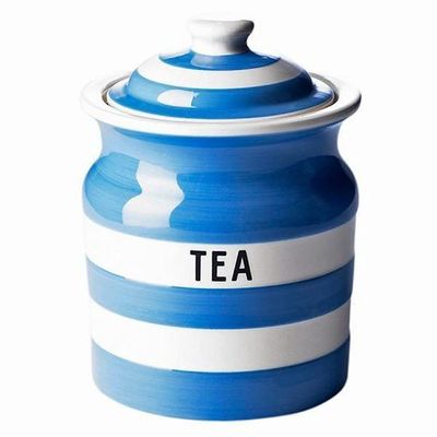 Cornishware Blue Tea/Coffee Storage Jar