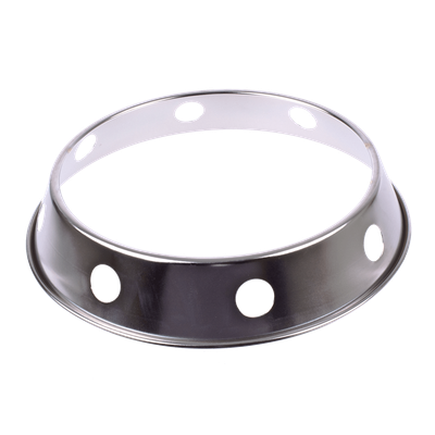 D Line Chrome Plated Steel Wok Ring