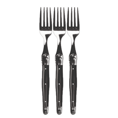 Andre Verdier Laguiole Individual Forks - Black