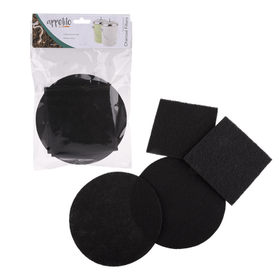 Appetito Replacement Charcoal Filter Set