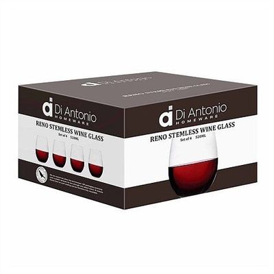 Di Antonio Stemless Wine Glass Set