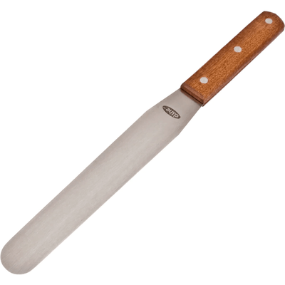D Line Wooden Handle Straight Palette Knife - 20cm