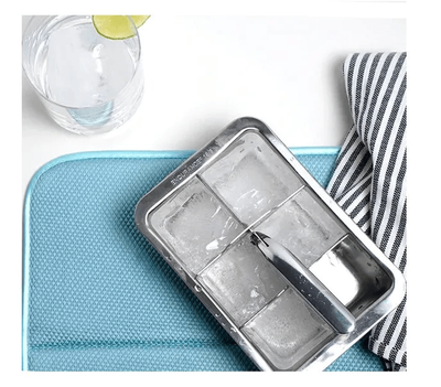 RSVP Large Vintage Ice Tray - 6 Cubes