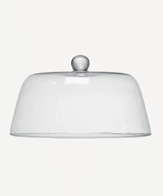 French Country Flat Topped Glass Dome