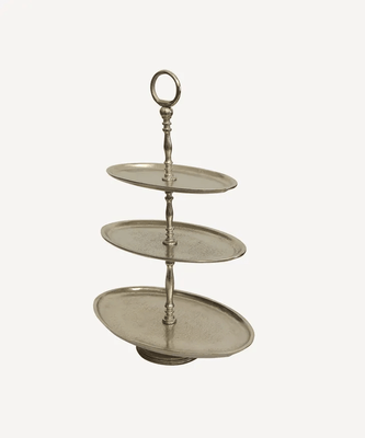 French Country Oval 3 Tier Cake Stand