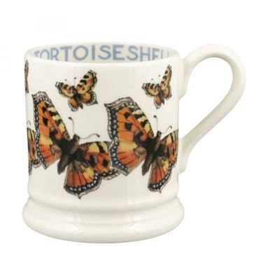 Emma Bridgewater 1/2 Pint Mug - Tortoiseshell Butterfly
