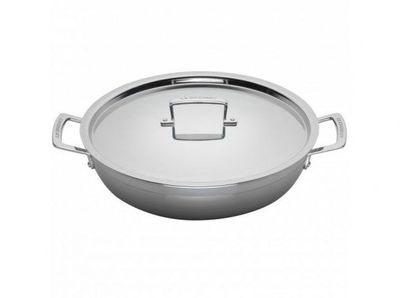 Le Creuset 3 Ply Stainless Steel Shallow Casserole - 26cm