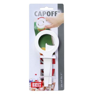 Brix Capoff Screw Cap Opener - White