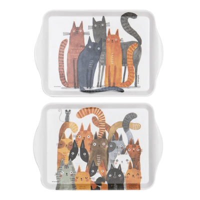 Ashdene Quirky Cats Scatter Tray Set