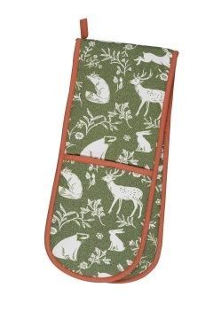 Ulster Weavers Double Oven Glove - Forest Friends