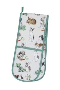 Ulster Weavers Double Oven Glove - Rabbit Patch