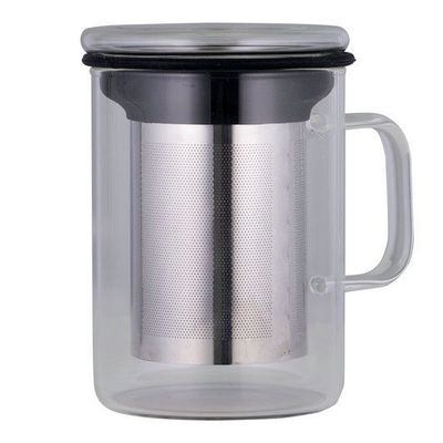 Avanti Tea Mug With Infuser - Black