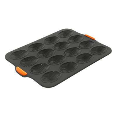 Bakemaster Silicone 16 Cup Madeleine Pan