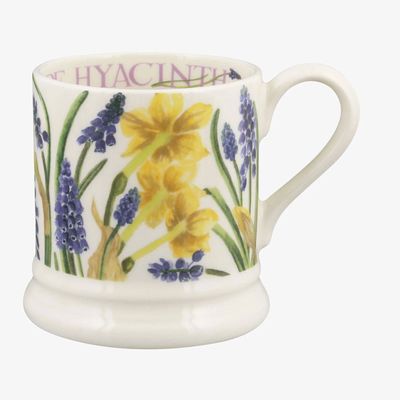 Emma Bridgewater 1/2 Pint Mug - Tete-A-Tete &amp; Grape Hyacinth