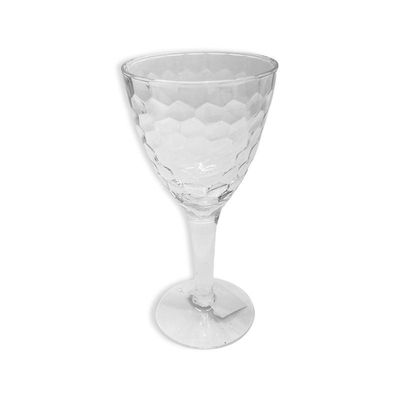 Le Forge Acrylic Hammered Wine Glass