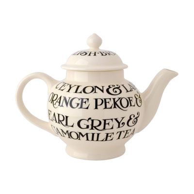 Emma Bridgewater 4 Mug Teapot - Black Toast