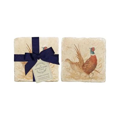 The Humble Hare Pheasant Parade Coasters