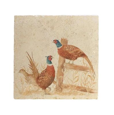 The Humble Hare Pheasant Parade Large Platter