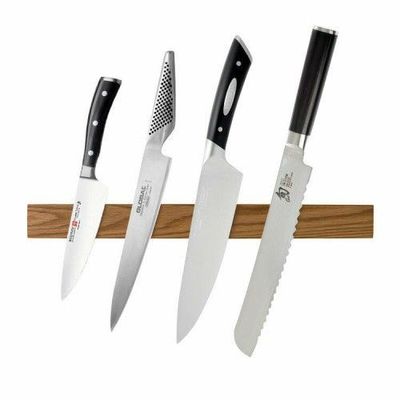 ChefTech Magnetic Knife Rack - Solid Oak