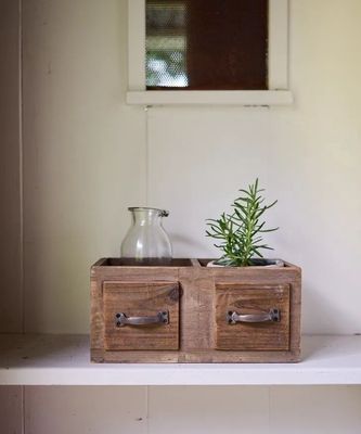 French Country Faux Drawer Organisers