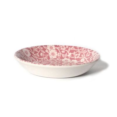 Burleigh Pink Calico Butter Pat