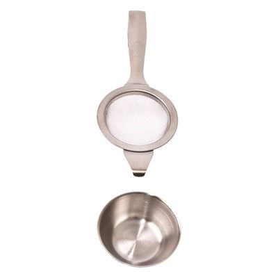 Tealogy Stainless Steel Long Handle Tea Strainer