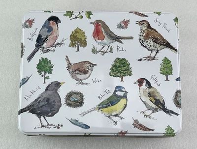 Madeleine Floyd Bird Song Deep Rectangle Tin