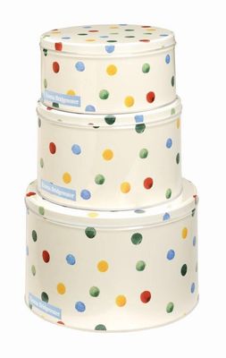 Emma Bridgewater Polka Dots Round Cake Tins - Individual