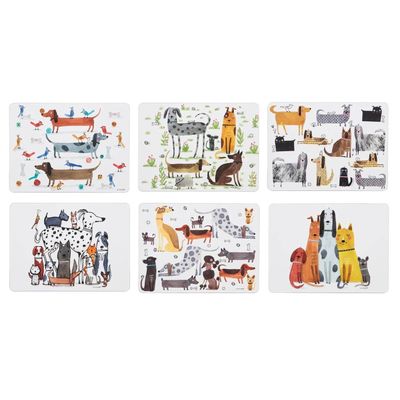 Ashdene Canine Capers Assorted Placemat Set